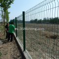 Triangular Bending Triton Mesh Fence Panel